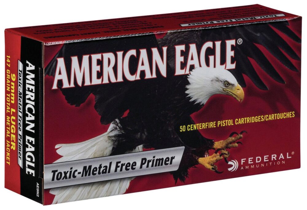 Federal AE9N2 American Eagle Indoor Range Training 9mm Luger 147