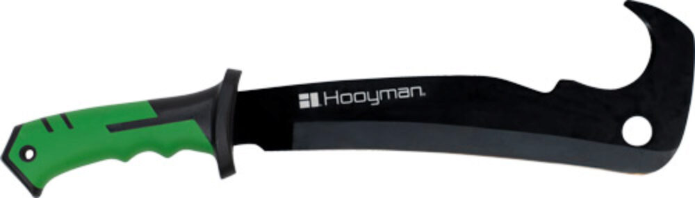 Hooyman Hook'em Machete 17-1/2" Blade Green