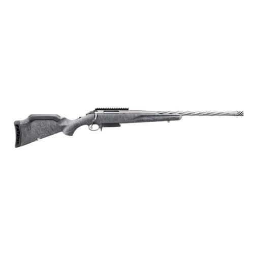 Ruger Amer Gen2 308 Win Bolt Gray Splatter, 20" Fluted Bbl, Muzzle Break, Threads  5/8x24