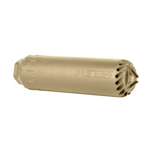 Huxwrx Flow 762 Ti 30 caliber Suppressor, FDE