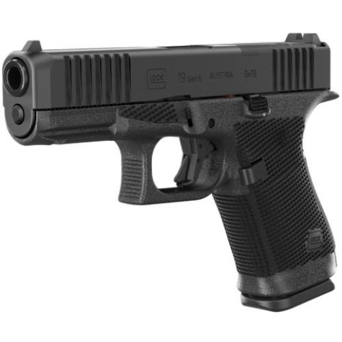 Glock G19 Gen6 9mm, 4.02" Barrel, ORS, Black, (3) 15-rd