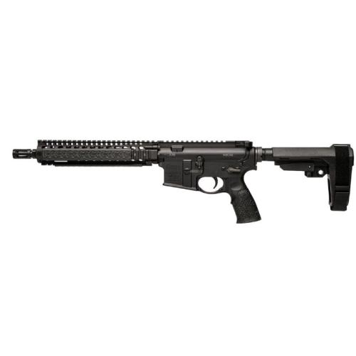 Daniel Defense MK18 Pistol, 5.56, 10.3 TB", SBA3, RIS II HG, Black, No Magazine