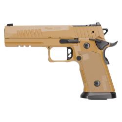 Sig P211 GT5 9mm Pistol. Coyote brown, 5