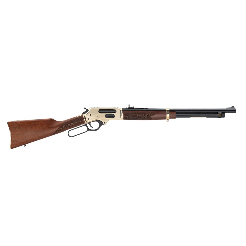 Henry Side Gate Lever Action .410 Shotgun, Brass Receiver