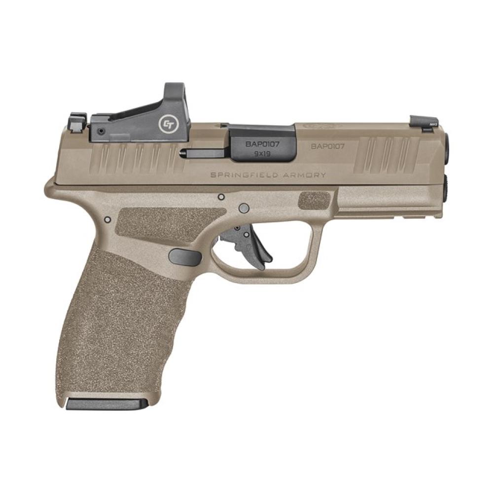 SPFD HELLCAT PRO OSP 9MM FDE CTC # HCP9379FOSPCT|CT 1500 RED DOT