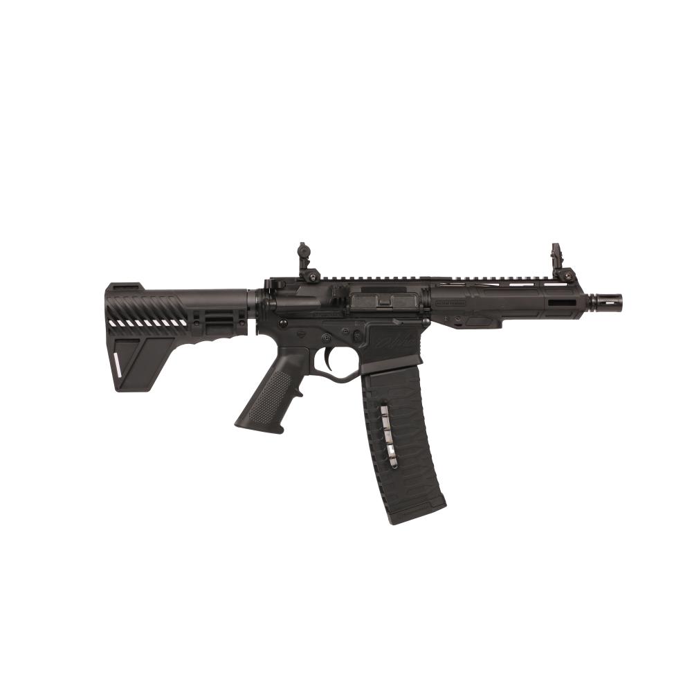 ATI Alpha Maxx AR Pistol, 5.56, 7.5" barrel, 60+1 Capacity, Brace, Flip Sights