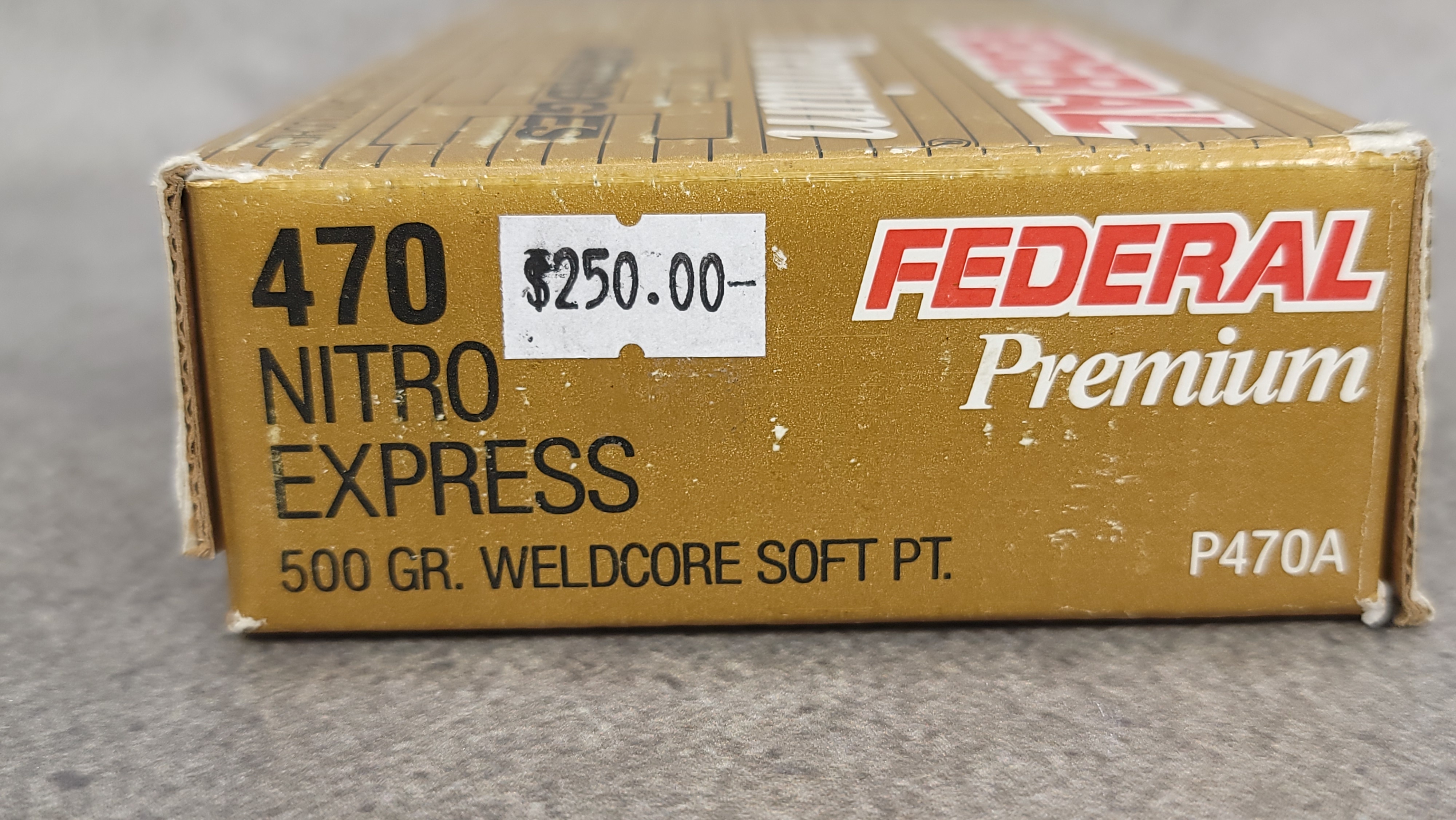 Federal P470A 470 Nitro Express 500 gr Weldcore Soft Point -img-1