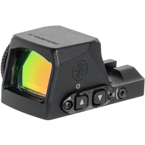 Sig Sauer Romeo-X Reflex Sight, 1x24mm, Open Pro Footprint, 3 MOA Red Dot, Black