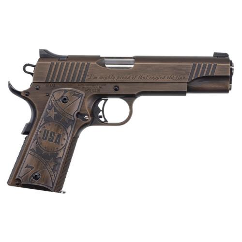 Auto Ordnance 1911 Old Glory 5" Engraved Aluminum - 45 ACP