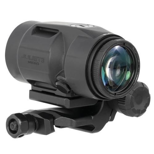 Sig Sauer Juliet3-Micro Magnifier, 3x22mm, Push Button Mount w/Spacers, Black
