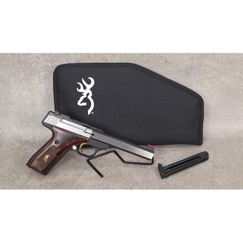 Browning Buckmark Medallion Rosewood Grips - 22 LR - Mfg 2024