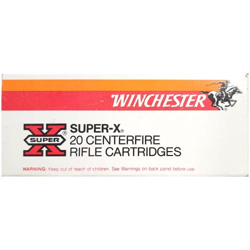 WINCHESTER SUPER-X 22-250 REM 55 GR PSP - 20 RDS