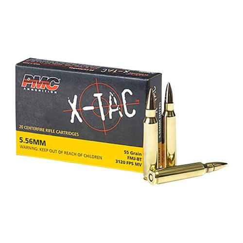 PMC X-TAC 5.56 (M193) 55 gr FMJ-BT - 20 rds