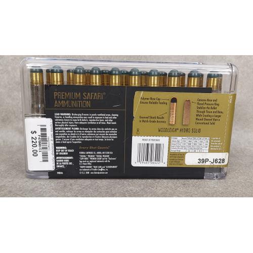 Federal Premium P470WH 470 Nitro Express 500 gr Woodleigh Hydro Solid