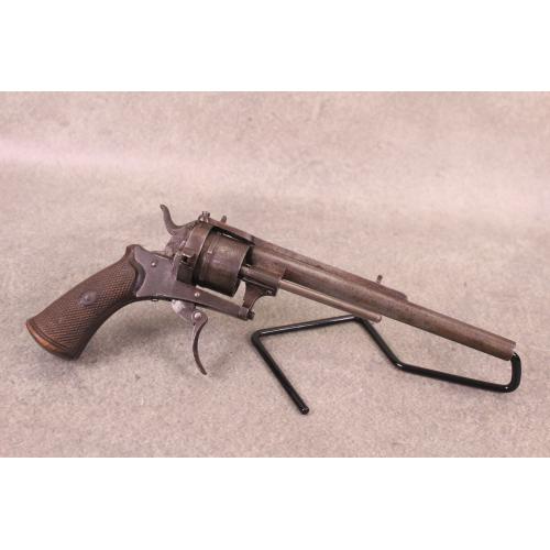 Belgian Pinfire Revolver - .30 Cal - Mfg 1853-1877