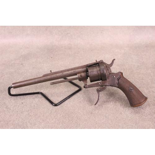 Belgian Pinfire Revolver - .30 Cal - Mfg 1853-1877