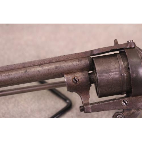 Belgian Pinfire Revolver - .30 Cal - Mfg 1853-1877