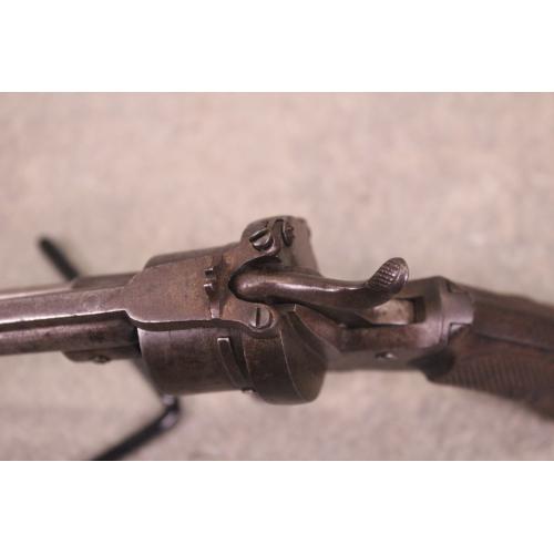 Belgian Pinfire Revolver - .30 Cal - Mfg 1853-1877