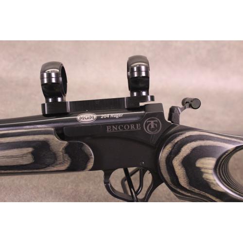 Thompson Center / Smith & Wesson Encore - 204 Ruger - 20" - Burris Scope Rings