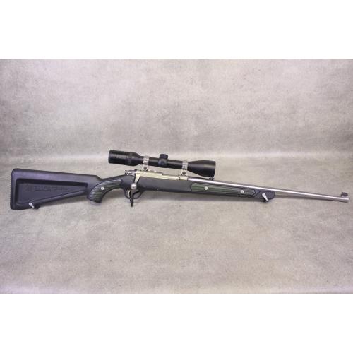 Ruger 77/22 - Zytel Boat Paddle Stock w/ Green Inserts - 22 LR - 20" Barrel - Mfg 1990