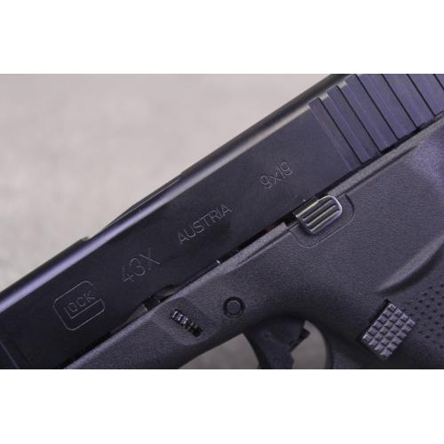 Glock 43X - 9mm - Less Than 50 Rds Fired