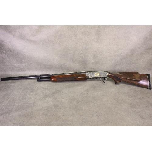 Winchester Model 12 Heavy Duck Pigeon Grade - 12 GA - Mfg 1953 - Master Engraver Larry Hopewell
