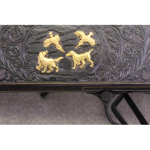 Winchester Model 12 Heavy Duck Pigeon Grade - 12 GA - Mfg 1953 - Master Engraver Larry Hopewell