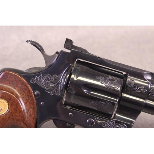 Colt Python Factory Engraved - 357 Mag - 6" Barrel - Mfg 1976 - Letter