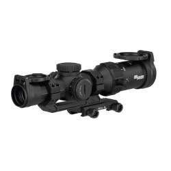 Sig Sauer Tango-SPR, 1-4X24, 30MM, SPF, Hellfire Illuminated, 0.5 MOA, Black, Includes 1.535 Mount