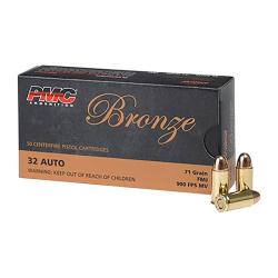 PMC Bronze 32 Auto 71 gr FMJ