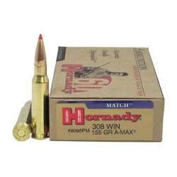 Hornady Match 308 WIN 155gr A-Max - 20/Box