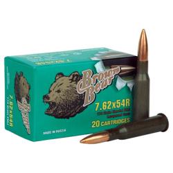 Barnaul Brown Bear 7.62x54R 185 gr FMJ Barnaul Brown Bear 7.62x54R 185 gr FMJ
