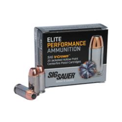 Sig Sauer Elite Def V-Crown - 45 ACP 230gr JHP Sig Sauer Elite Def V-Crown - 45 ACP 230gr JHP