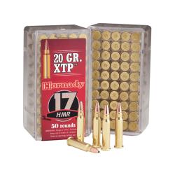 Hornady 17 HMR 20GR XTP - 50 Rds