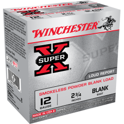 Winchester Ammo XP12 Super X Blank Popper-Load - 12 GA  2.75