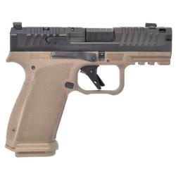 Canik METE MC9 PRIME 9MM BK/FDE 17+1 OPTICS READY SLIDE CUT
