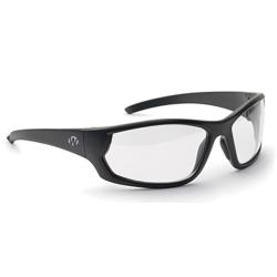 Walkers Game Ear IKON Vector Shooting Glasses w/Case, Full Frame, Clear
