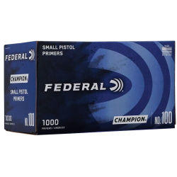 Federal 100 Champion Small Pistol Multi Caliber Handgun 100 Per Box