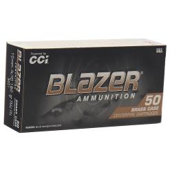 CCI Blazer 10mmAuto 180gr Full Metal Jacket 50 Per Box