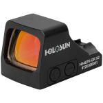 Holosun 407C-GR-X2, Green Dot, 2 MOA, Black, Side Battery