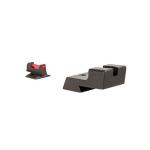 Trijicon® Fiber Sights - 1911 Novak Style Low Cut Front : Red / Green Fiber, Rear: Black, Non-Illuminated