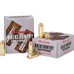 Hornady Backcountry Defense 9mm +P 138GR DGH - 25 Rds