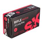 SK Rifle Match 22 LR 40gr Lead Round Nose 50/Box