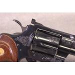 Colt Python Factory Engraved - 357 Mag - 6" Barrel - Mfg 1976 - Letter