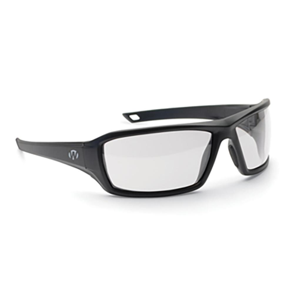 Walkers Game Ear IKON Forge Shooting Glasses w/Case, Full Frame, Clear