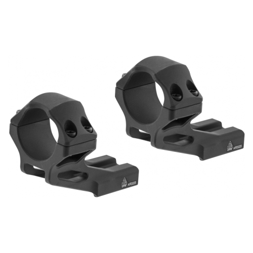 UTG ACCU-SYNC 30MM HIGH PROFILE 37MM OFFSET PICATINNY RINGS, BLACK
