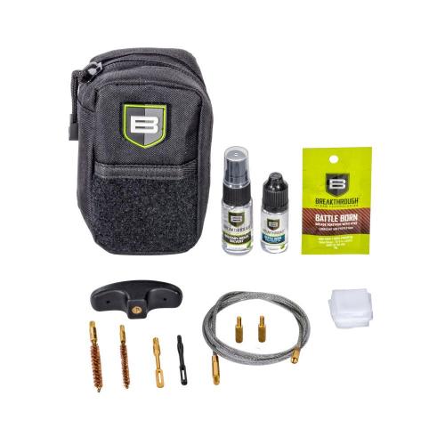 Breakthrough Clean Technologies Compact Pull Through (COP) Gun Cleaning Kit, .17 & .22 Caliber