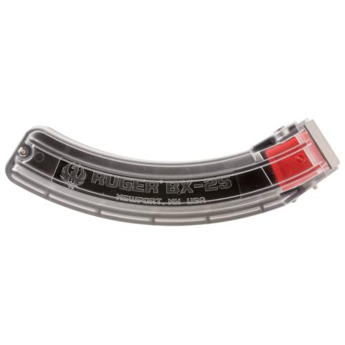 10/22 MAGAZINE 22LR 25RD CLEAR