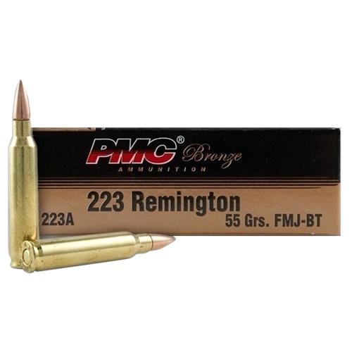 PMC BRNZ 223REM 55GR FMJ 10 BX BP