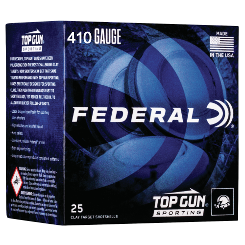FED TOP GUN 410GA 2.5" #8 25/250